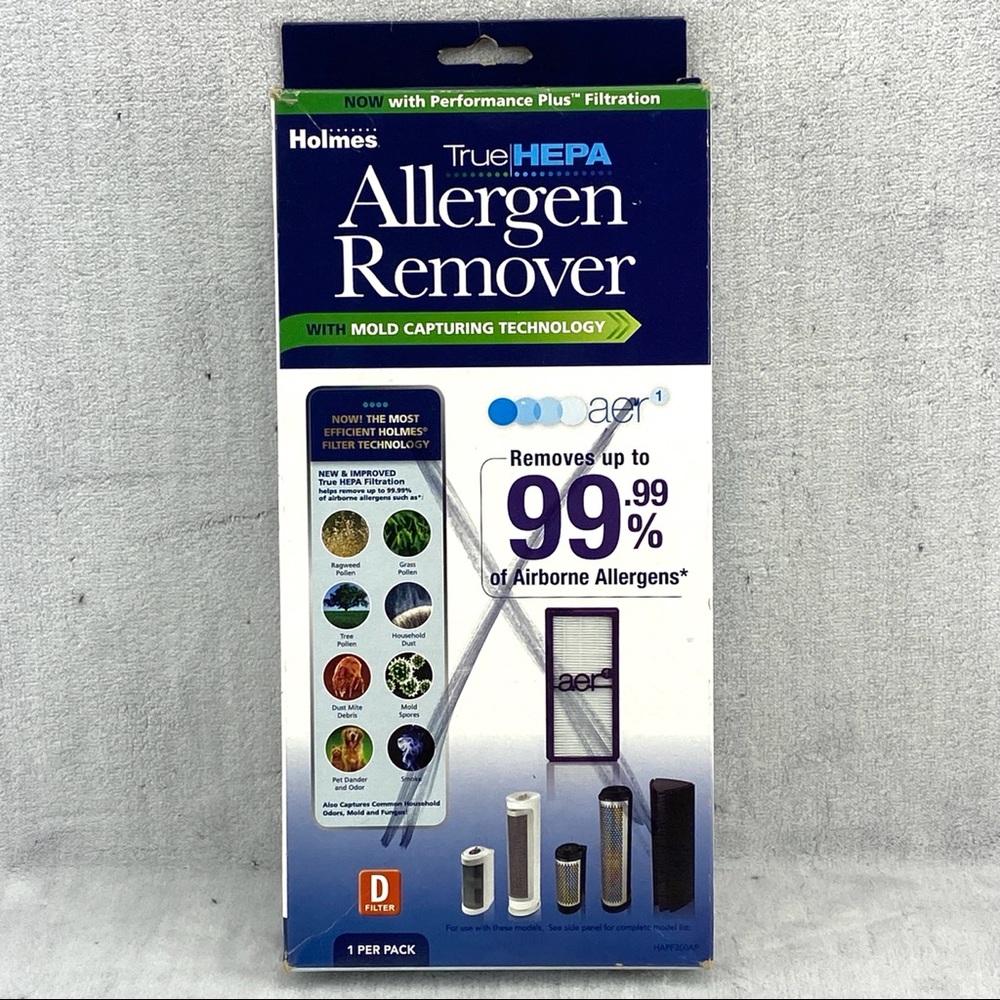 Holmes Air Purifier D Filter Tru Hepa Allergen Remover - also Fits Bionaire